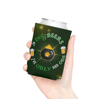 "In Dog Beers, I've Only Had One". Made to keep your drinks crispy-cool and oh so stylish. These can insulators are the best companion for nature trips and parties. They're super lightweight and will fit in any backpack, back pocket, wherever!   Regular Can Shown Here. Slim Can Also Available.