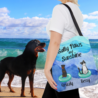 Customizable Dog Days of Summer Tote Bag